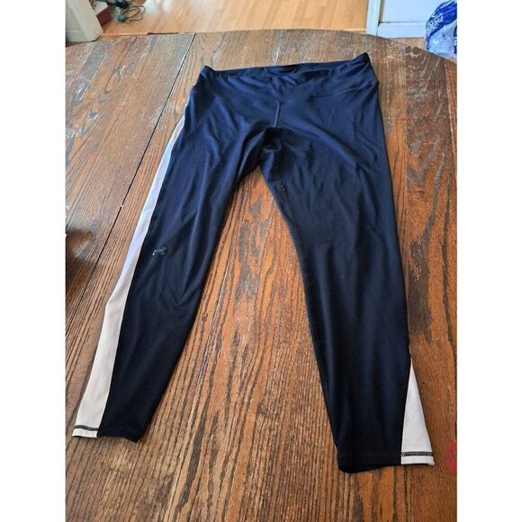 XL Under Armour ColdGear Compression Leggings Black with Pockets - Picture 1 of 6